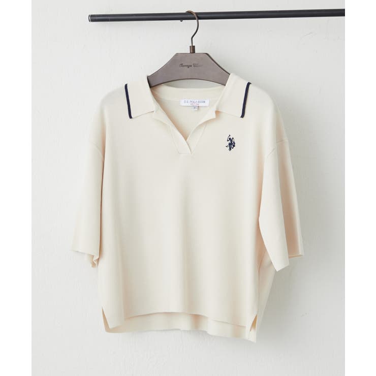 【U.S. POLO ASSN. ×RMAF】スキッパーポロ | RMAF　NICE CLAUP / OLIVE des OLIVE | 詳細画像25 