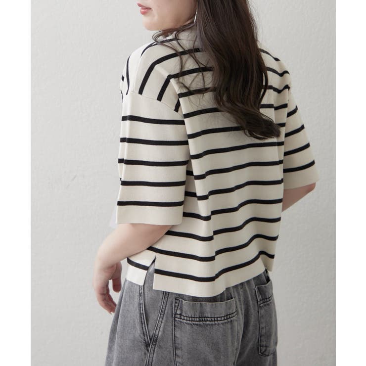 【U.S. POLO ASSN. ×RMAF】スキッパーポロ | RMAF　NICE CLAUP / OLIVE des OLIVE | 詳細画像5 