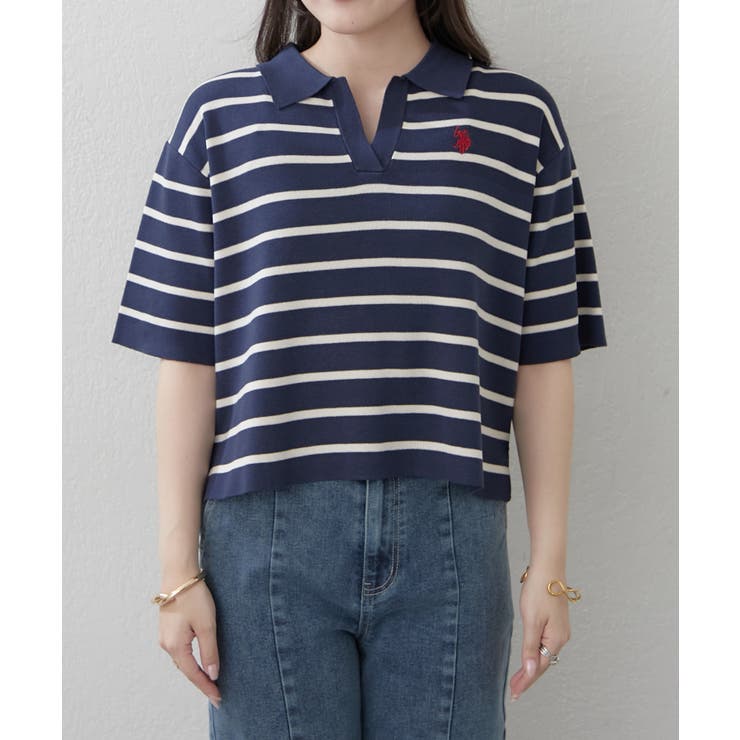 【U.S. POLO ASSN. ×RMAF】スキッパーポロ | RMAF　NICE CLAUP / OLIVE des OLIVE | 詳細画像29 