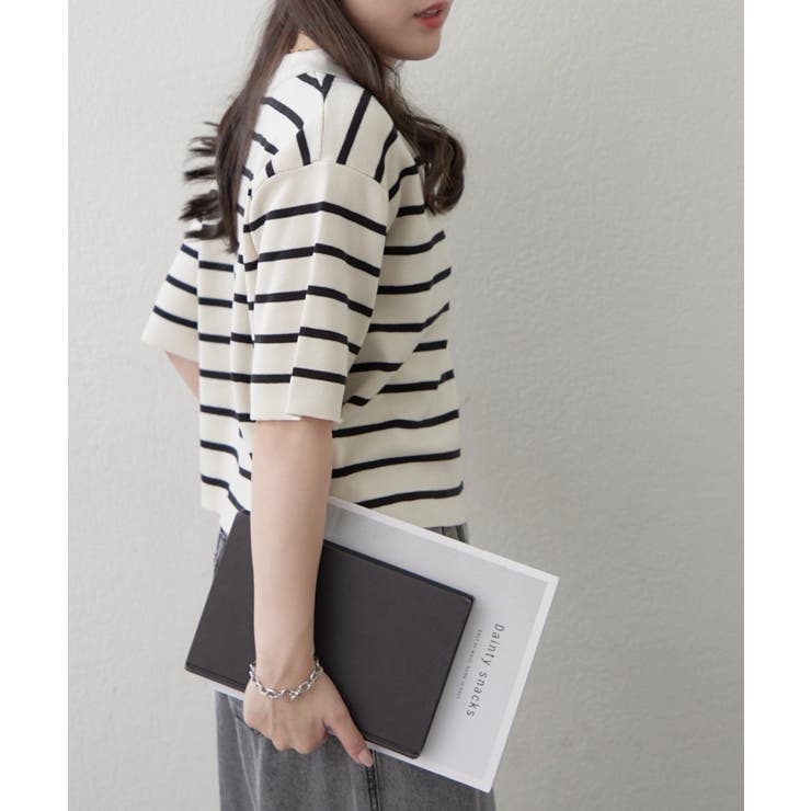 【U.S. POLO ASSN. ×RMAF】スキッパーポロ | RMAF　NICE CLAUP / OLIVE des OLIVE | 詳細画像6 