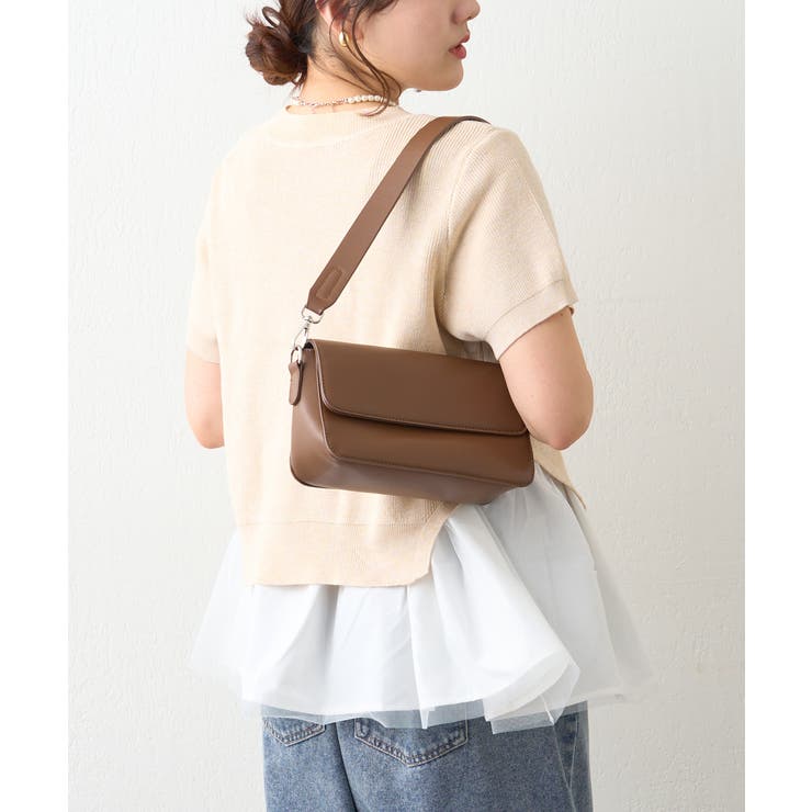 【セットアイテム】M/Lサイズ展開 半袖プルオーバー+ペプラムキャミ | NICE CLAUP / OLIVE des OLIVE　OUTLET | 詳細画像14 