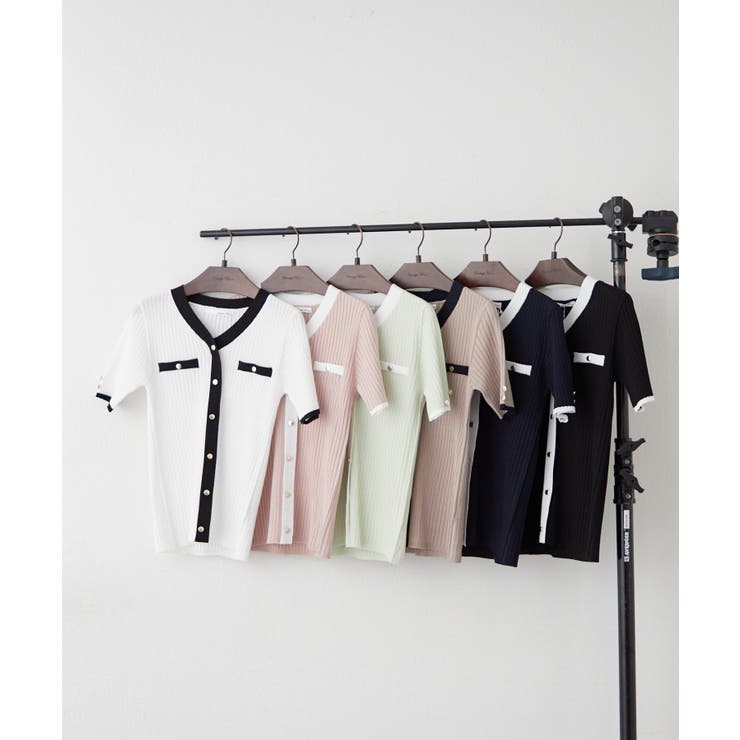 【Web限定】冷感ウォッシャブルプルオーバー | NICE CLAUP / OLIVE des OLIVE　OUTLET | 詳細画像1 