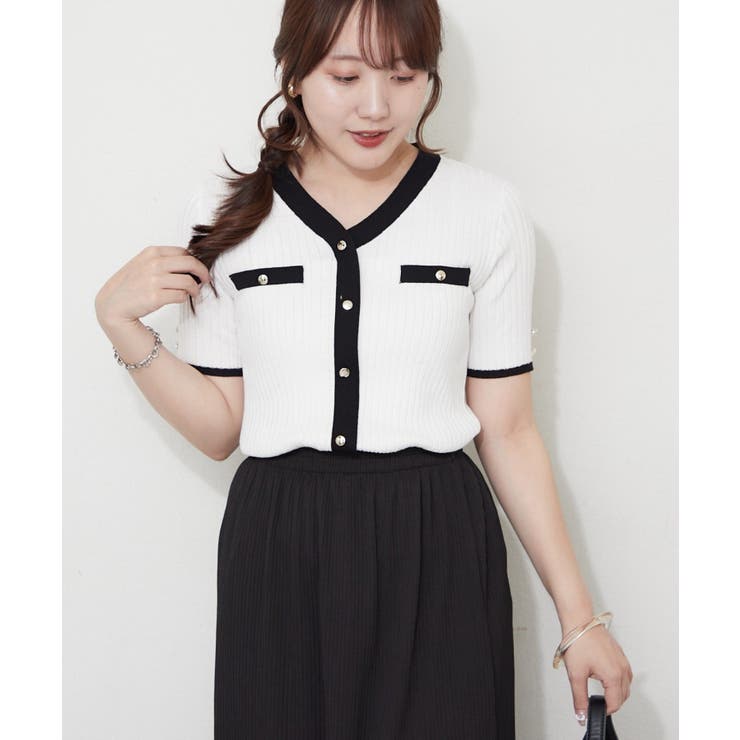 【Web限定】冷感ウォッシャブルプルオーバー | NICE CLAUP / OLIVE des OLIVE　OUTLET | 詳細画像3 