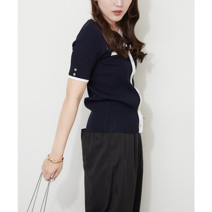 【Web限定】冷感ウォッシャブルプルオーバー | NICE CLAUP / OLIVE des OLIVE　OUTLET | 詳細画像15 