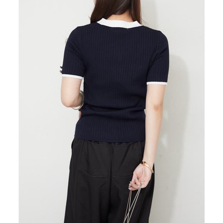 【Web限定】冷感ウォッシャブルプルオーバー | NICE CLAUP / OLIVE des OLIVE　OUTLET | 詳細画像16 