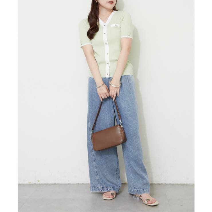 【Web限定】冷感ウォッシャブルプルオーバー | NICE CLAUP / OLIVE des OLIVE　OUTLET | 詳細画像21 