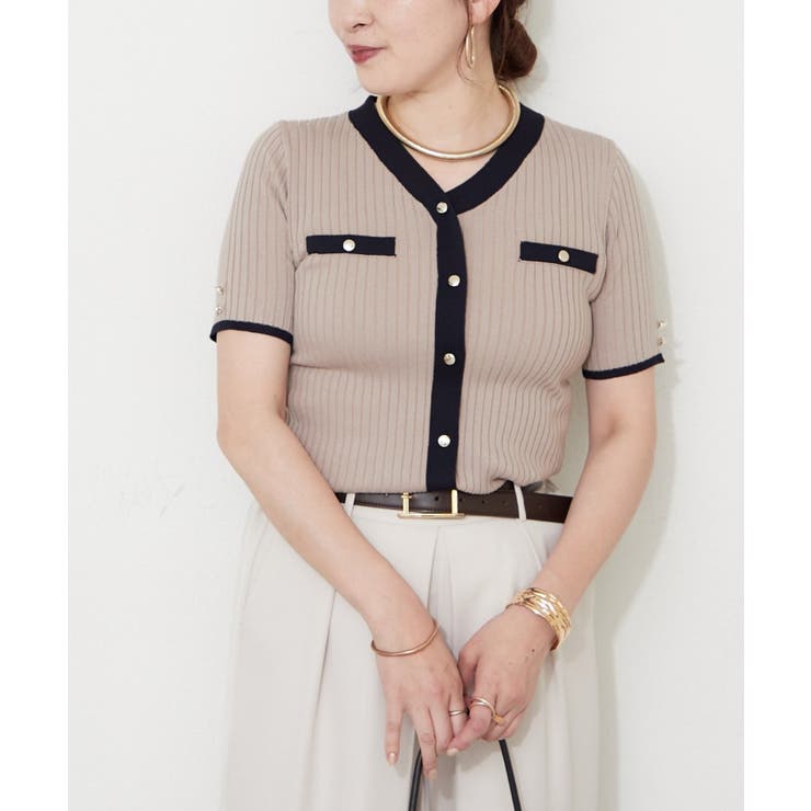 【Web限定】冷感ウォッシャブルプルオーバー | NICE CLAUP / OLIVE des OLIVE　OUTLET | 詳細画像24 