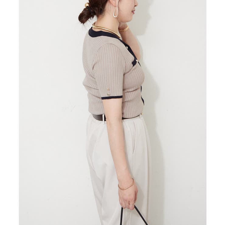 【Web限定】冷感ウォッシャブルプルオーバー | NICE CLAUP / OLIVE des OLIVE　OUTLET | 詳細画像25 