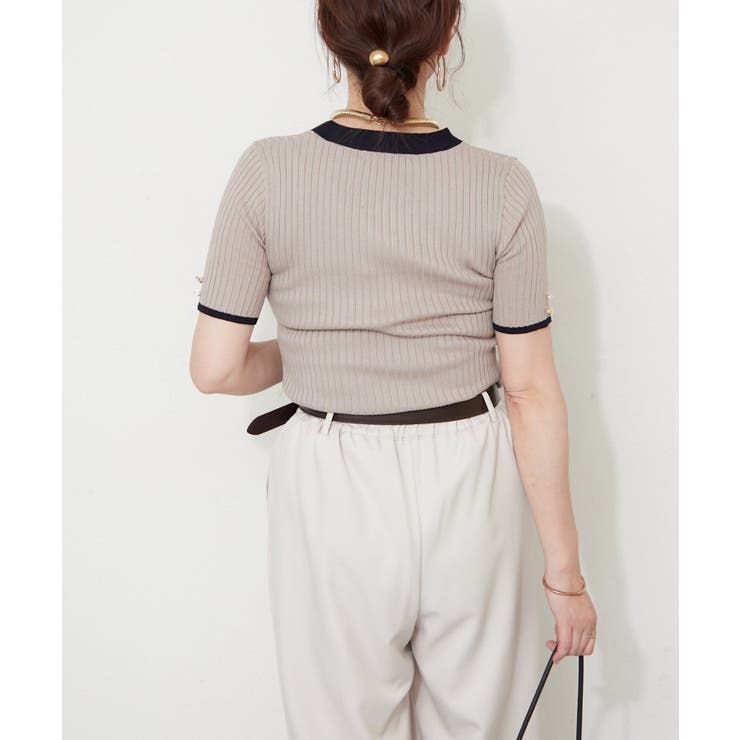 【Web限定】冷感ウォッシャブルプルオーバー | NICE CLAUP / OLIVE des OLIVE　OUTLET | 詳細画像26 