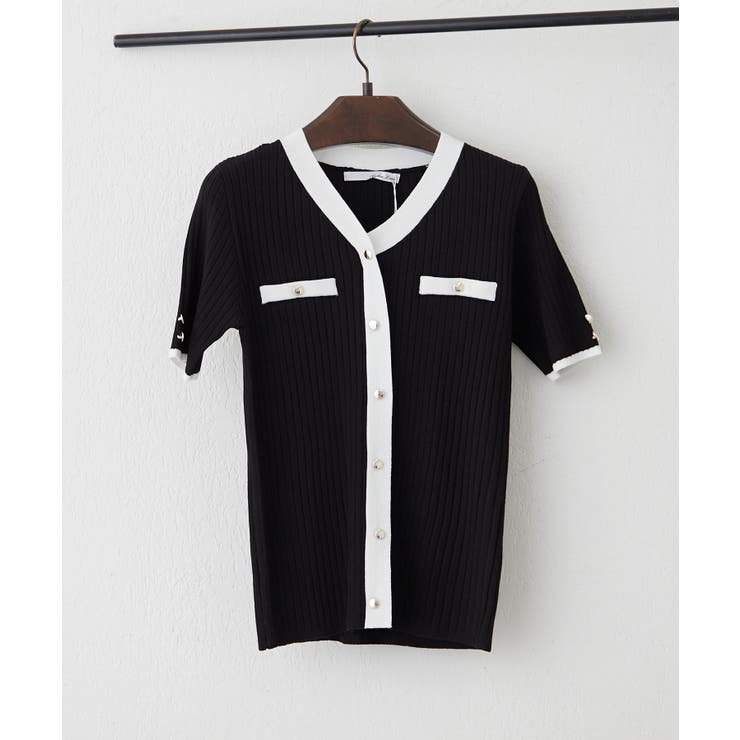 ブラック | 【Web限定】冷感ウォッシャブルプルオーバー | NICE CLAUP / OLIVE des OLIVE　OUTLET