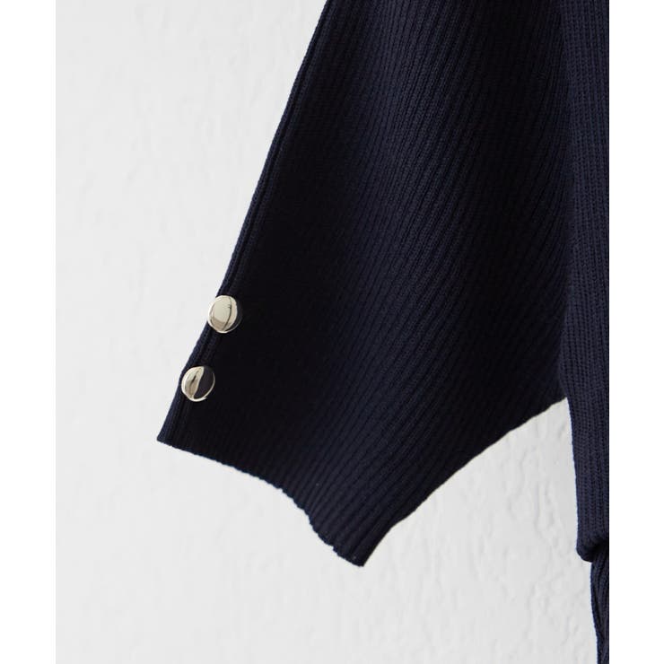 【Web限定】冷感ウォッシャブルドレープ半袖ニット | NICE CLAUP / OLIVE des OLIVE　OUTLET | 詳細画像18 