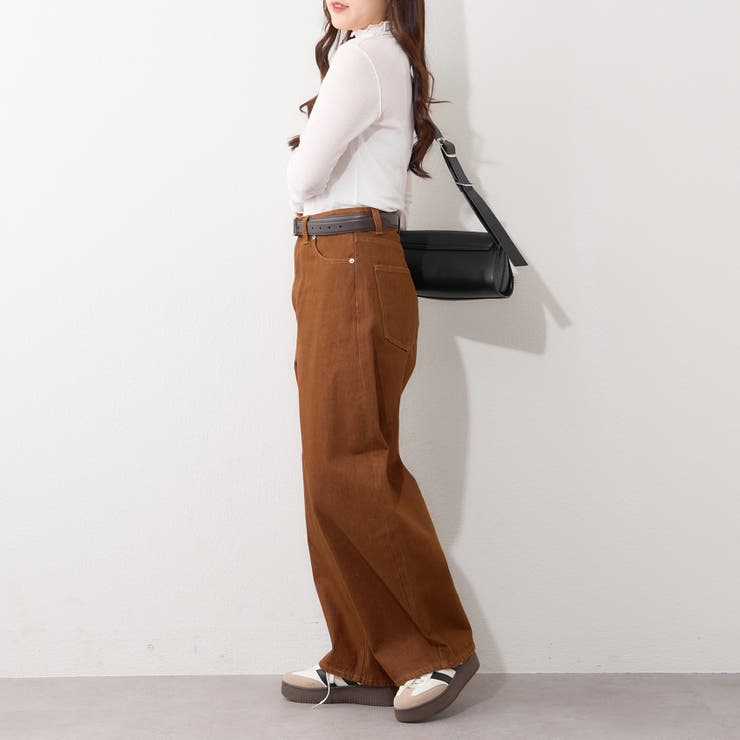 【4色展開】シアーネットボトルネックプルオーバー | RMAF　NICE CLAUP / OLIVE des OLIVE | 詳細画像15 