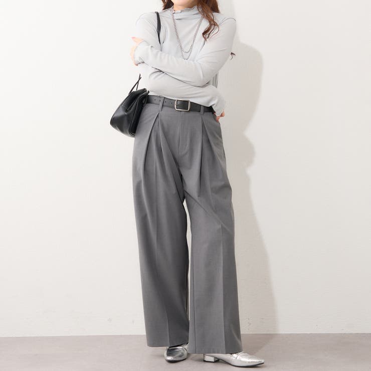 【4色展開】シアーネットボトルネックプルオーバー | RMAF　NICE CLAUP / OLIVE des OLIVE | 詳細画像24 