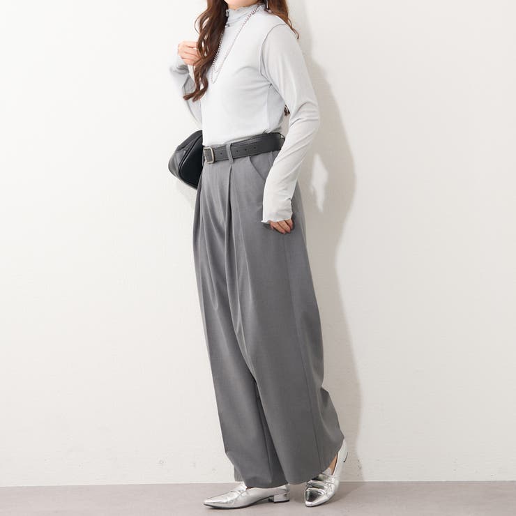 【4色展開】シアーネットボトルネックプルオーバー | RMAF　NICE CLAUP / OLIVE des OLIVE | 詳細画像26 