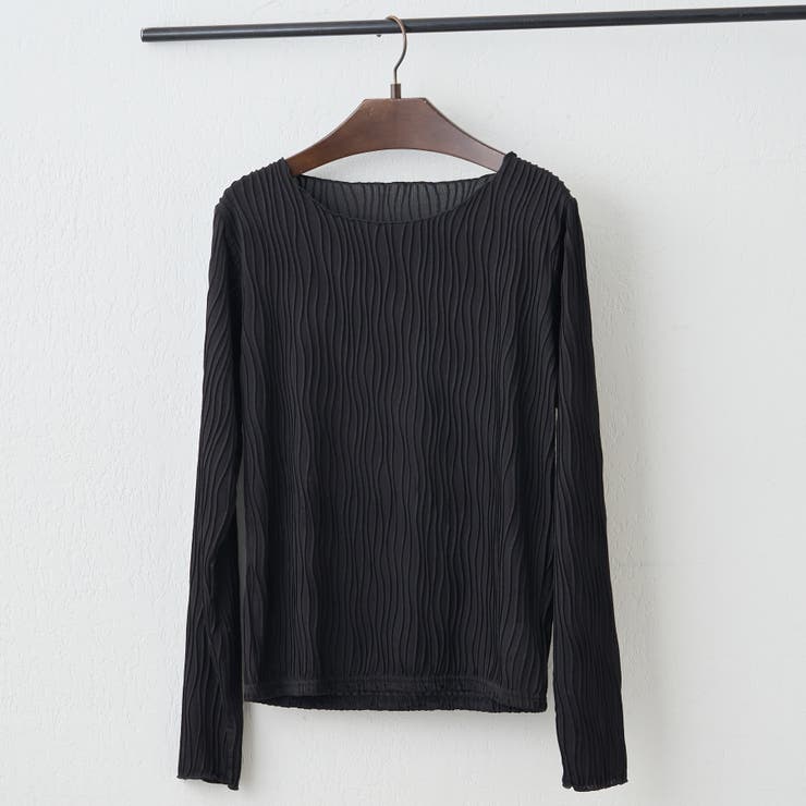 ブラック | ウェーブジャガードアソートロンT | RMAF　NICE CLAUP / OLIVE des OLIVE