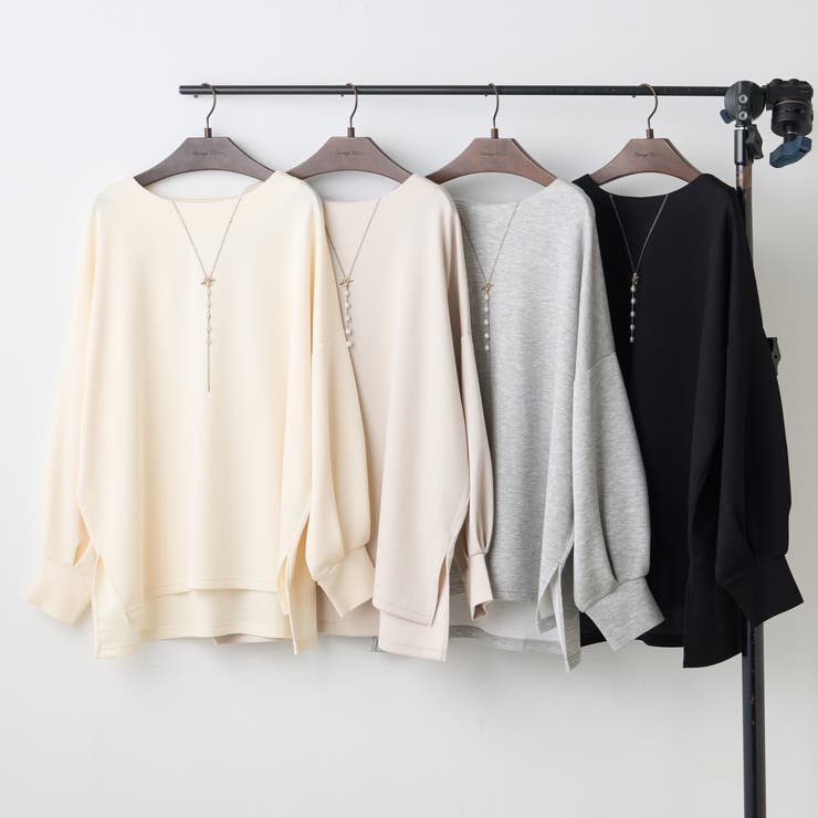 ネックレス刺繍2WAYプルオーバー | RMAF　NICE CLAUP / OLIVE des OLIVE | 詳細画像1 