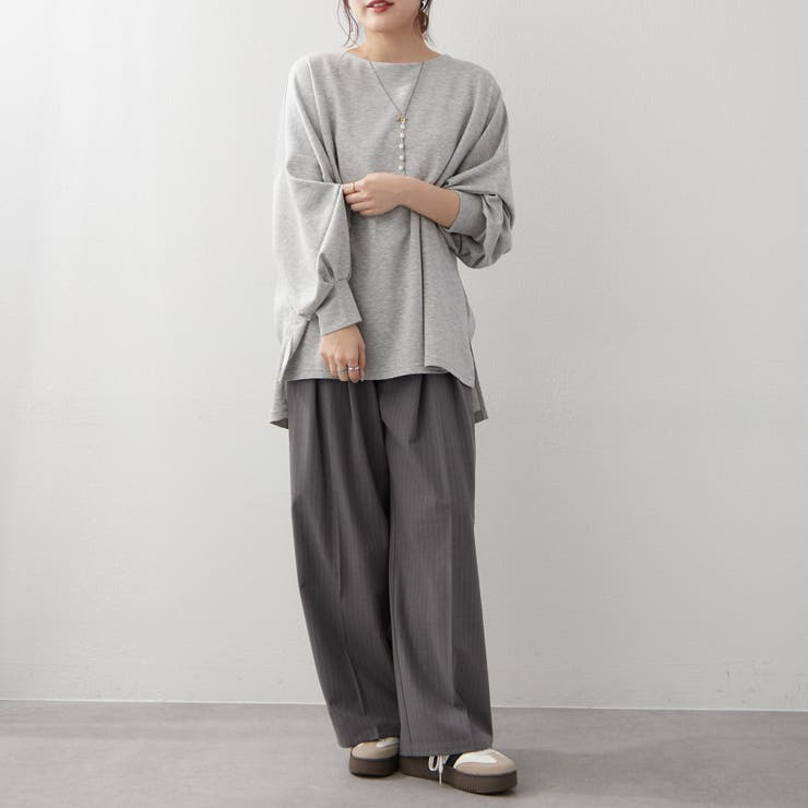 ネックレス刺繍2WAYプルオーバー | RMAF　NICE CLAUP / OLIVE des OLIVE | 詳細画像13 