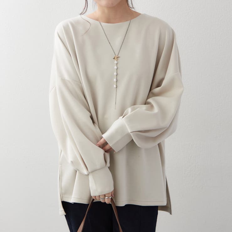 ネックレス刺繍2WAYプルオーバー | RMAF　NICE CLAUP / OLIVE des OLIVE | 詳細画像3 