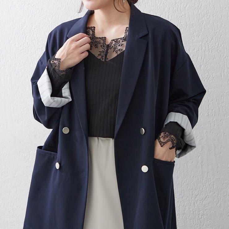 テレコVレース長袖プルオーバー | RMAF　NICE CLAUP / OLIVE des OLIVE | 詳細画像15 