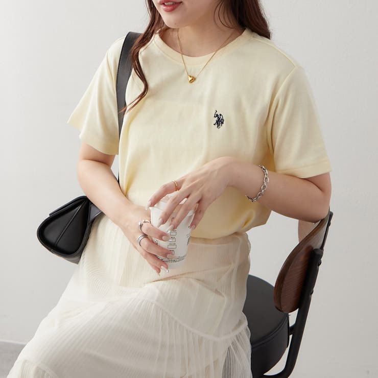 イエロー | 【POLO】スムースTシャツ | RMAF　NICE CLAUP / OLIVE des OLIVE