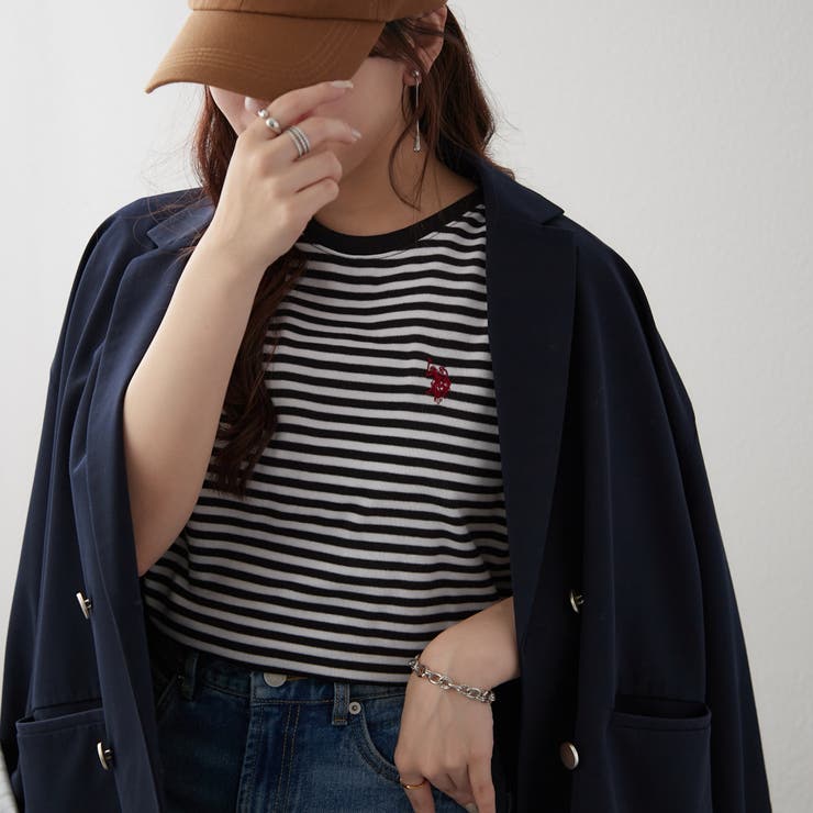 ボーダー | 【POLO】スムースTシャツ | RMAF　NICE CLAUP / OLIVE des OLIVE