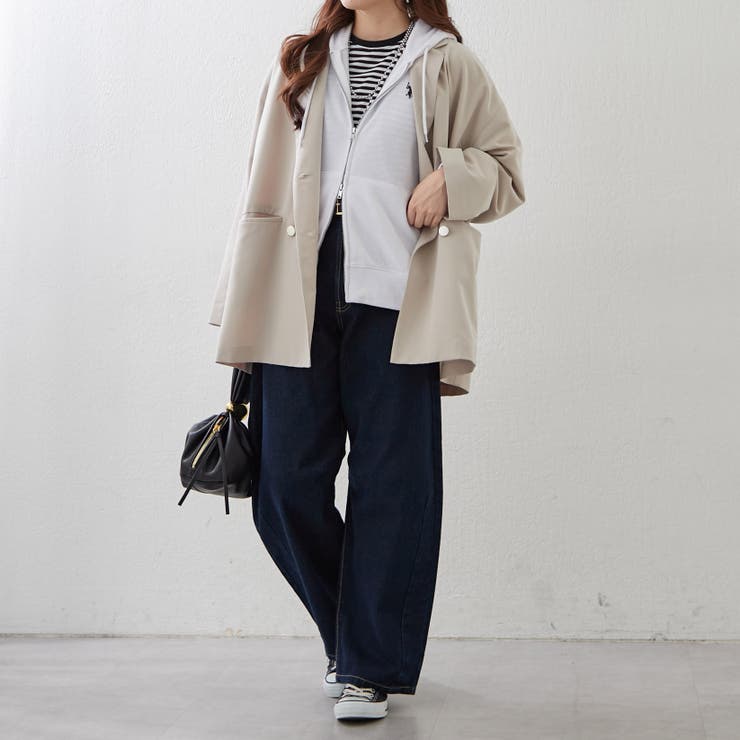 【U.S. POLO ASSN. ×RMAF】ダブルジップパーカー | RMAF　NICE CLAUP / OLIVE des OLIVE | 詳細画像31 