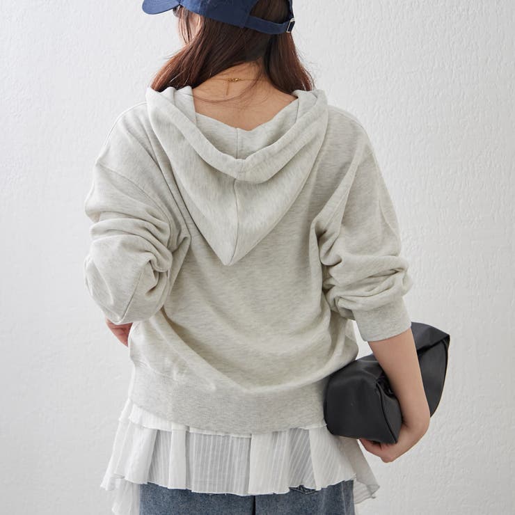 【U.S. POLO ASSN. ×RMAF】ダブルジップパーカー | RMAF　NICE CLAUP / OLIVE des OLIVE | 詳細画像7 