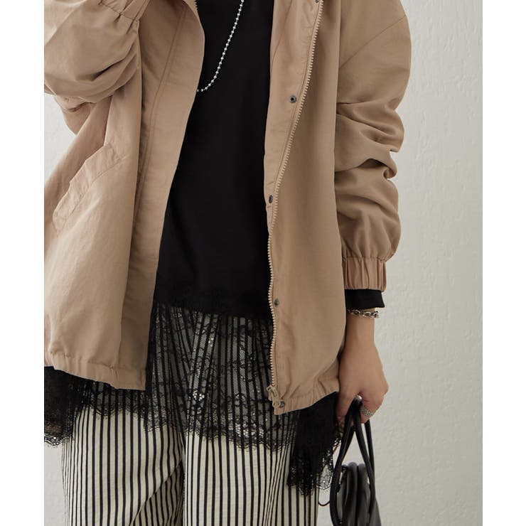 裾レースイレヘムTシャツ | RMAF　NICE CLAUP / OLIVE des OLIVE | 詳細画像12 