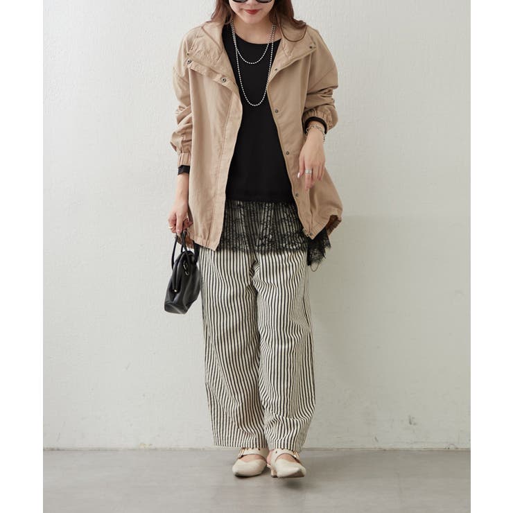 裾レースイレヘムTシャツ | RMAF　NICE CLAUP / OLIVE des OLIVE | 詳細画像13 