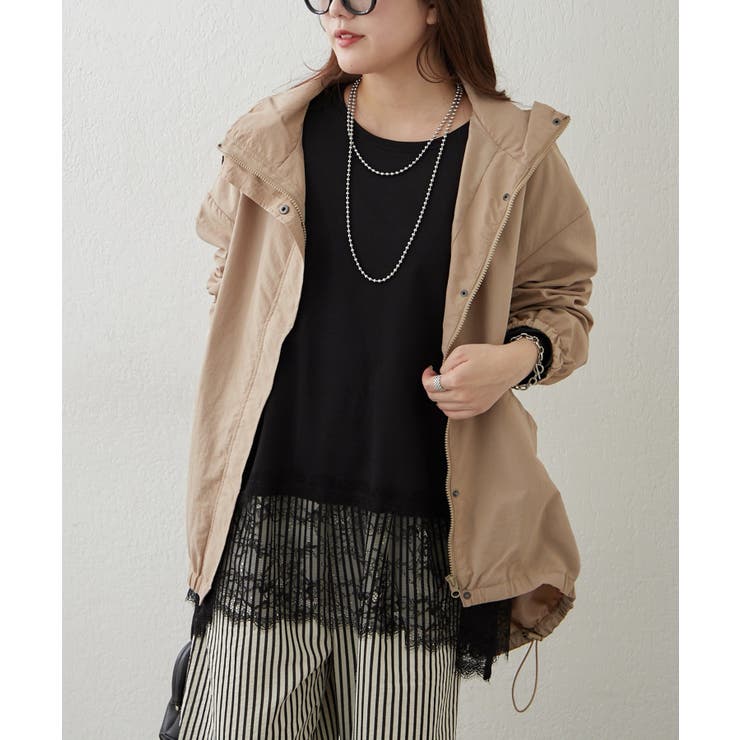 裾レースイレヘムTシャツ | RMAF　NICE CLAUP / OLIVE des OLIVE | 詳細画像14 