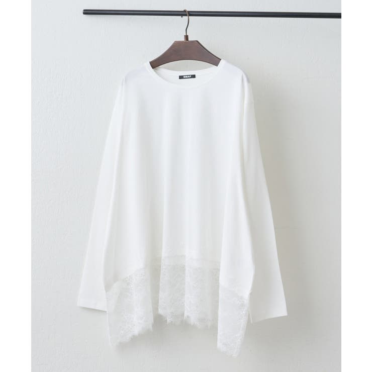 裾レースイレヘムTシャツ | RMAF　NICE CLAUP / OLIVE des OLIVE | 詳細画像20 