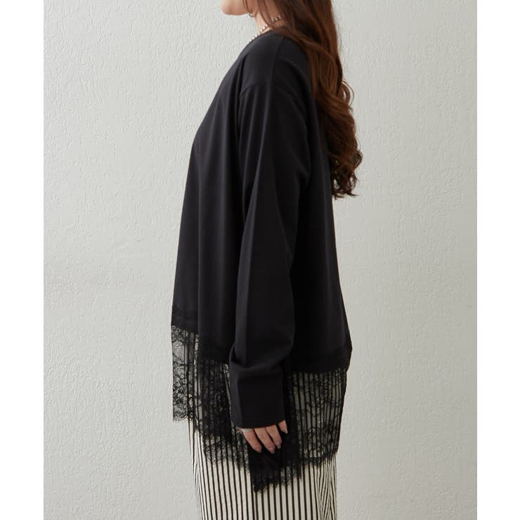 裾レースイレヘムTシャツ | RMAF　NICE CLAUP / OLIVE des OLIVE | 詳細画像27 