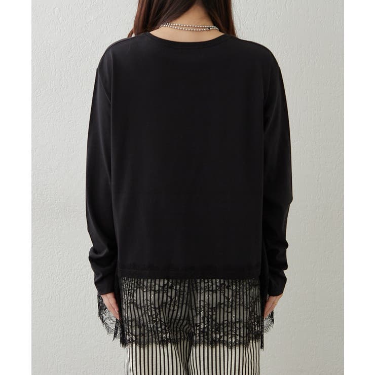 裾レースイレヘムTシャツ | RMAF　NICE CLAUP / OLIVE des OLIVE | 詳細画像28 