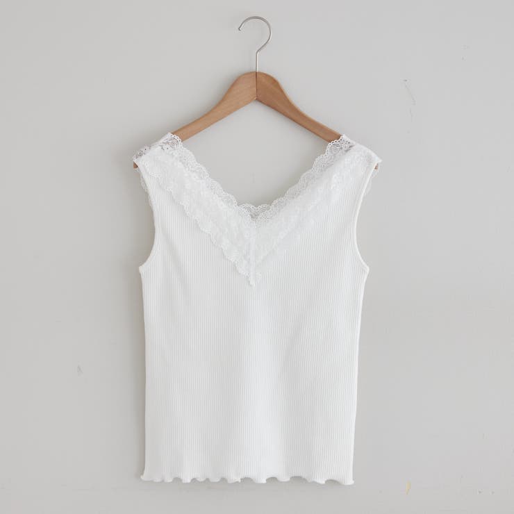 テレコVレースタンク | RMAF　NICE CLAUP / OLIVE des OLIVE | 詳細画像4 