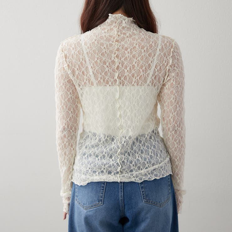 レースボトルネックプルオーバー | RMAF　NICE CLAUP / OLIVE des OLIVE | 詳細画像24 