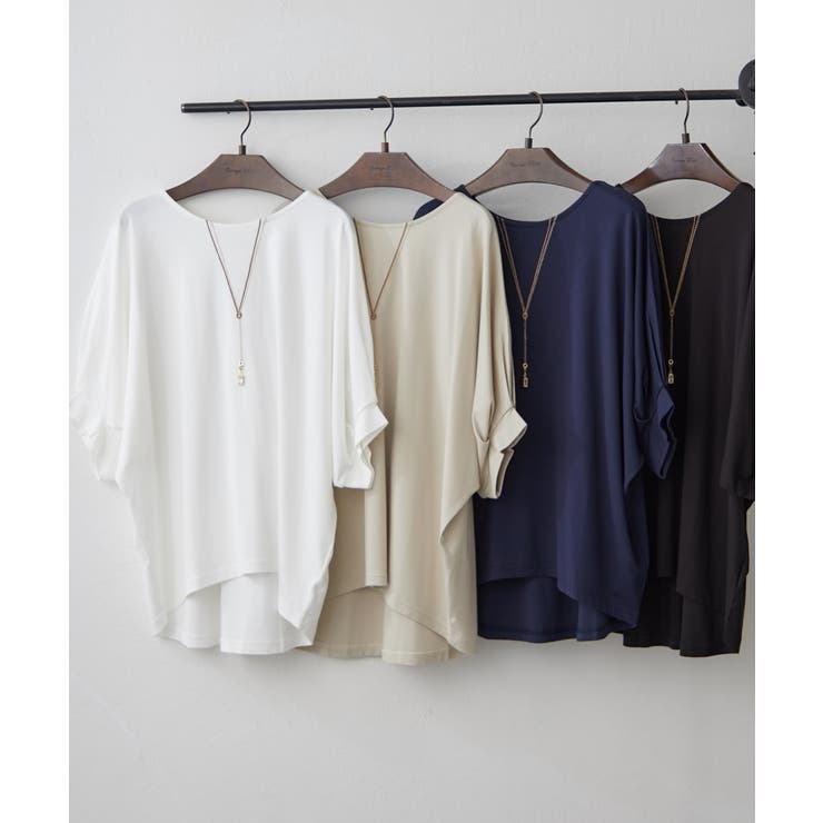 アクセサリー付ドルマンTシャツ | RMAF　NICE CLAUP / OLIVE des OLIVE | 詳細画像1 