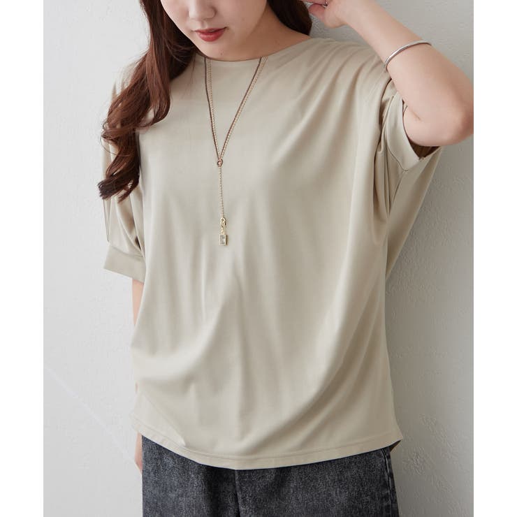 アクセサリー付ドルマンTシャツ | RMAF　NICE CLAUP / OLIVE des OLIVE | 詳細画像3 