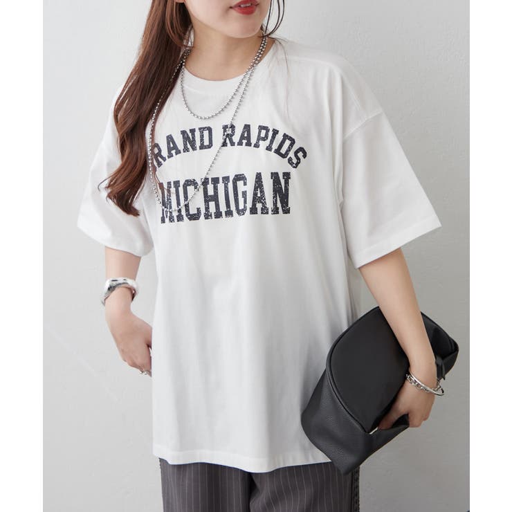 オフ | 【サスティナブル】ロゴTシャツ | RMAF　NICE CLAUP / OLIVE des OLIVE