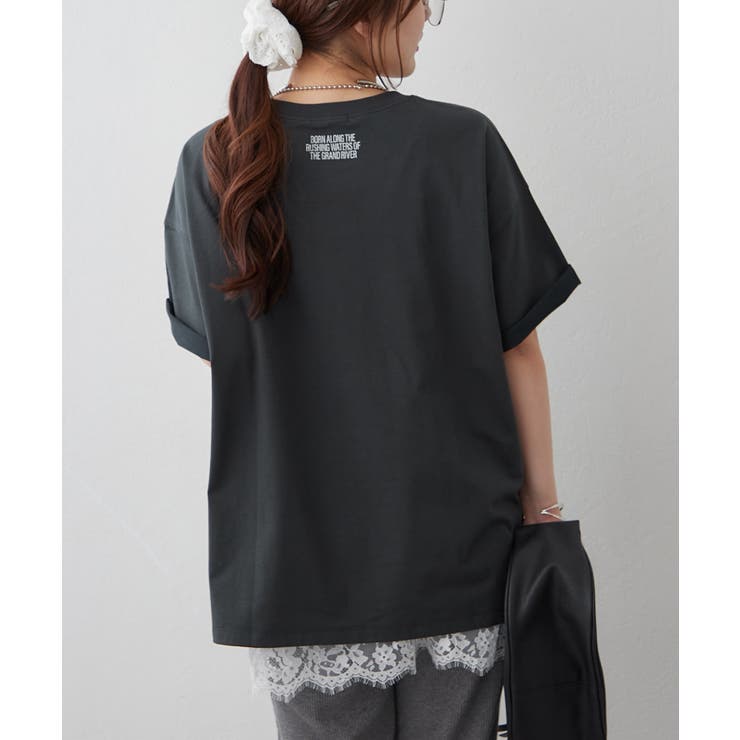 【サスティナブル】ロゴTシャツ | RMAF　NICE CLAUP / OLIVE des OLIVE | 詳細画像21 