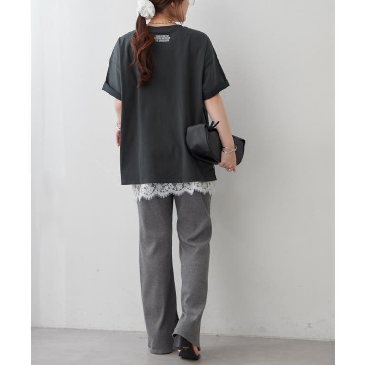 【サスティナブル】ロゴTシャツ | RMAF　NICE CLAUP / OLIVE des OLIVE | 詳細画像25 