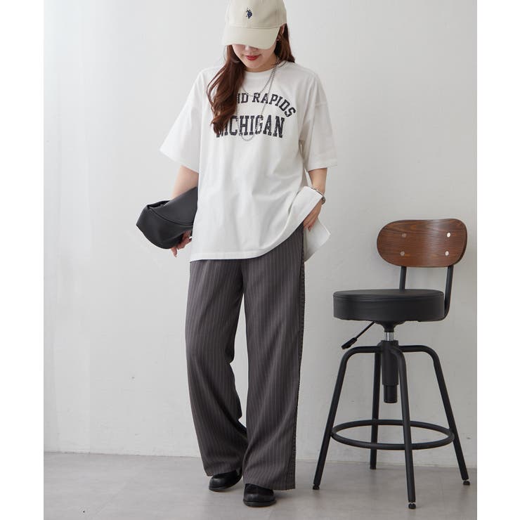 【サスティナブル】ロゴTシャツ | RMAF　NICE CLAUP / OLIVE des OLIVE | 詳細画像7 