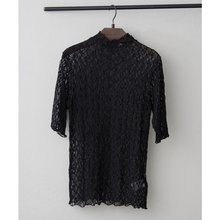 ストレッチレースボトルネックプルオーバー | RMAF　NICE CLAUP / OLIVE des OLIVE | 詳細画像17 