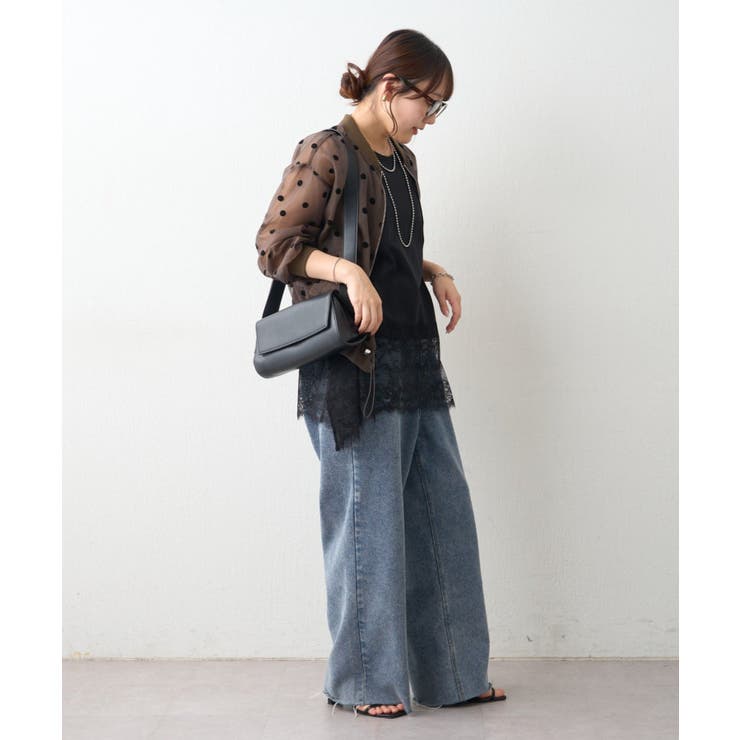 裾レースノースリプルオーバー | RMAF　NICE CLAUP / OLIVE des OLIVE | 詳細画像16 