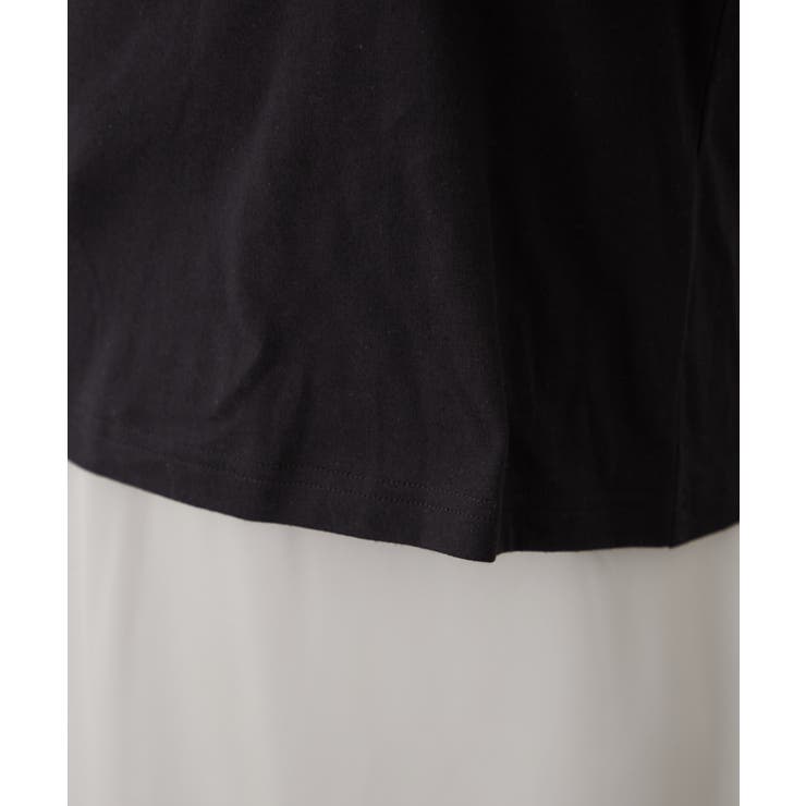 シンプルで着回しやすい、プレート付ロゴTシャツ | RMAF　NICE CLAUP / OLIVE des OLIVE | 詳細画像22 