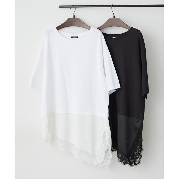 レースドッキングTシャツ | RMAF　NICE CLAUP / OLIVE des OLIVE | 詳細画像17 
