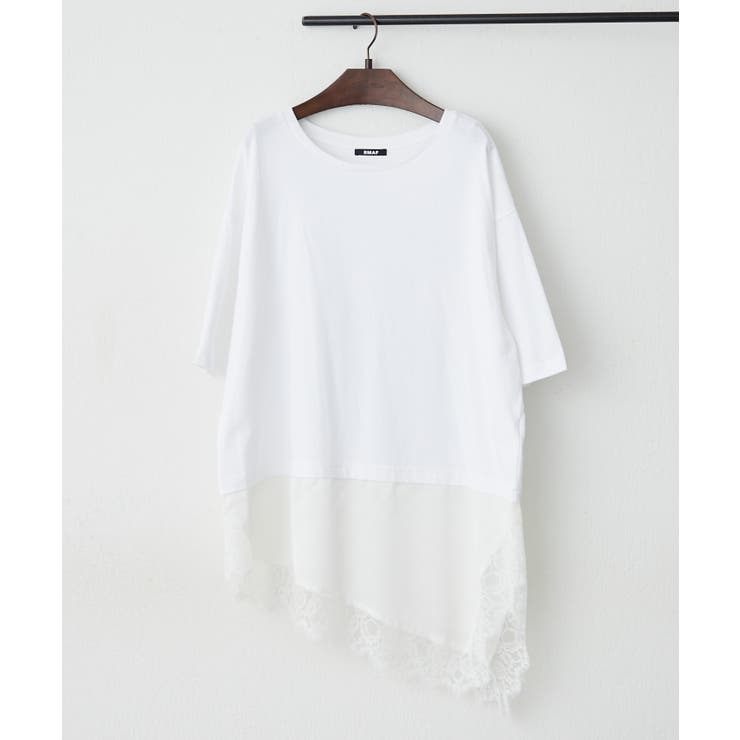 レースドッキングTシャツ | RMAF　NICE CLAUP / OLIVE des OLIVE | 詳細画像18 