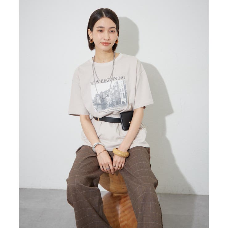 アソート転写シルケットTシャツ | RMAF　NICE CLAUP / OLIVE des OLIVE | 詳細画像9 