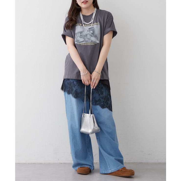 アソート転写シルケットTシャツ | RMAF　NICE CLAUP / OLIVE des OLIVE | 詳細画像6 