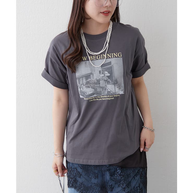 アソート転写シルケットTシャツ | RMAF　NICE CLAUP / OLIVE des OLIVE | 詳細画像1 