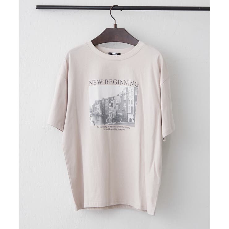 ベージュ | アソート転写シルケットTシャツ | RMAF　NICE CLAUP / OLIVE des OLIVE